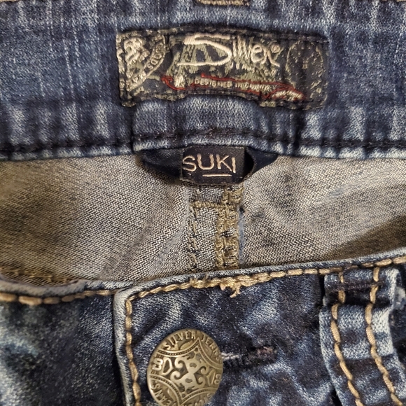 Silver Suki Slim Boot Jeans - Picture 3 of 5
